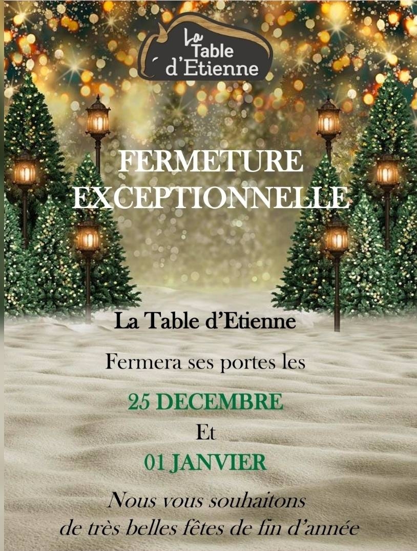 La Table D'Etienne - Restaurant Saint-Sauveur - bon restaurant SAINT-SAUVEUR